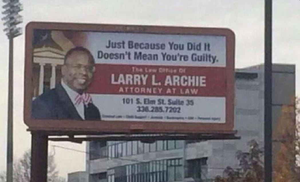 Just because you did it doesn't mean you're guilty,